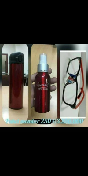 Lily active nano water can