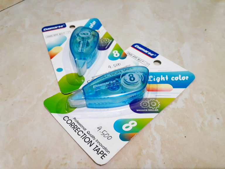 Tip-Ex Kertas Bening Polos Kecil