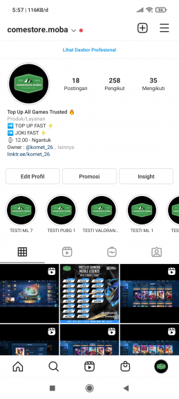 Top Up Voucher All Games