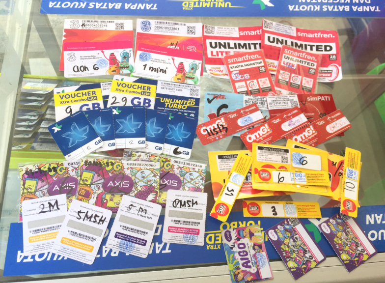 Paket Data Internet dan Aksesoris Hp