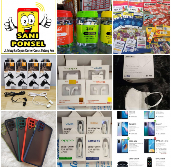 Paket Data Internet dan Aksesoris Hp