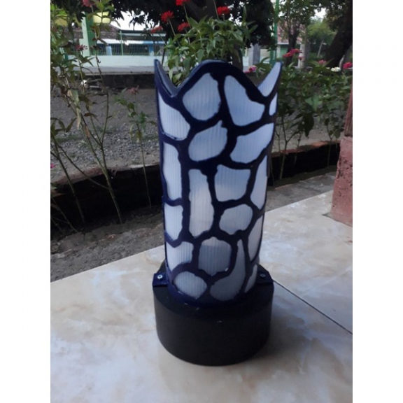 Lampu hias ukir pvc