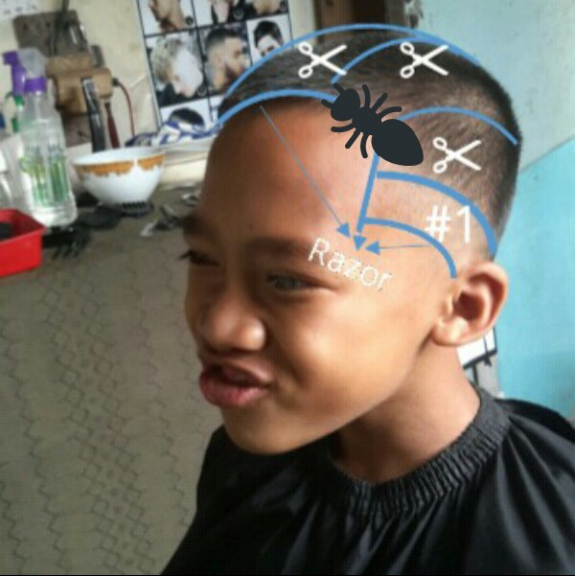 Pangkas Rambut anak - anak