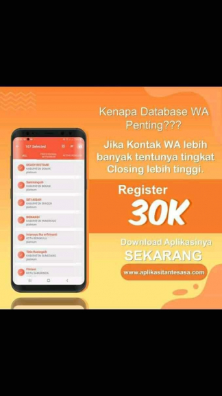 aplikasi tante sasa