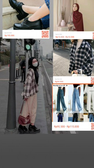 Pakaian wanita dan pria 