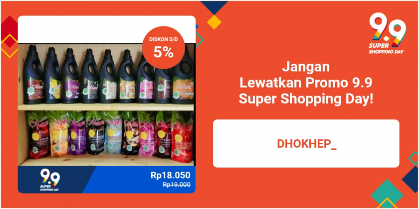 Pewangi laundry mawar super