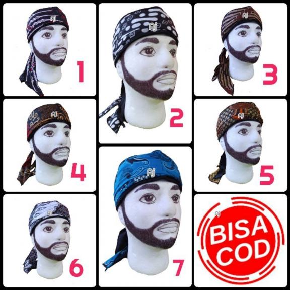 Iket udeng Jawa motif batik