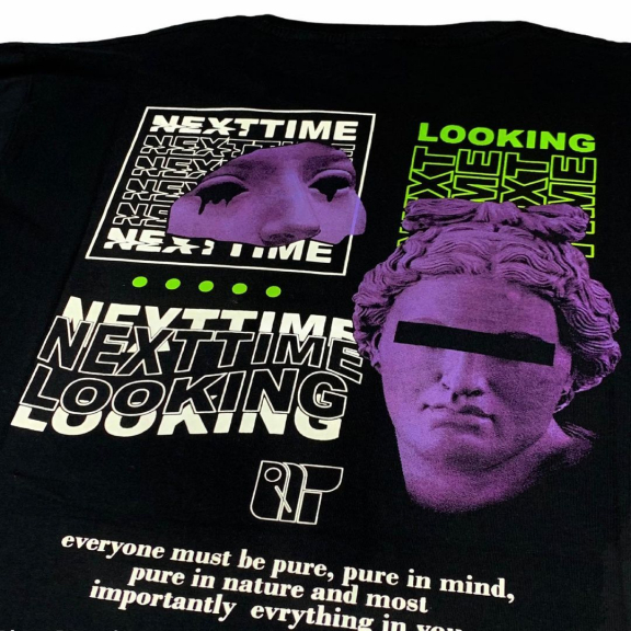 T-shirt baju distro pria original next-time women simpson terbaru 2021