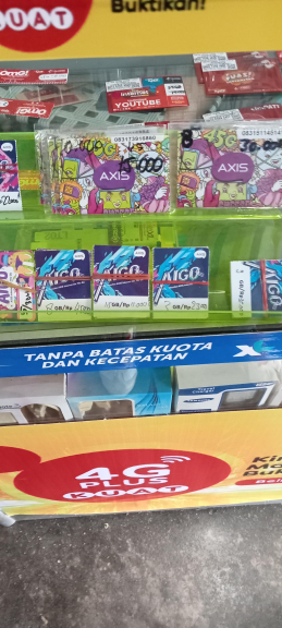 Voucer telkomsel axis xl m3