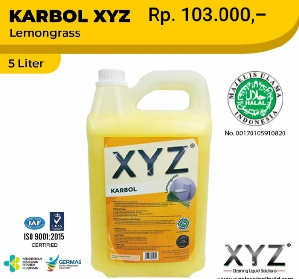 Cairan Pembersih & Hygiene Chemical XYZ