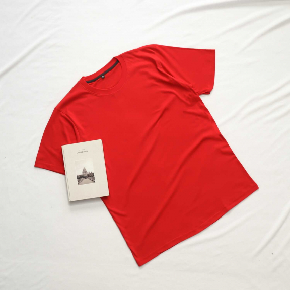 Kaos Polos Cotton Combed Lengan Pendek 30s 