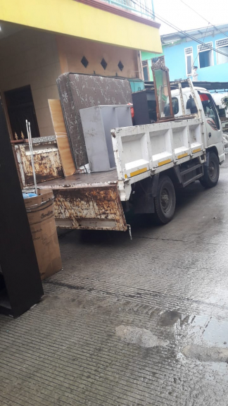 Jasa logistik truk cde bak