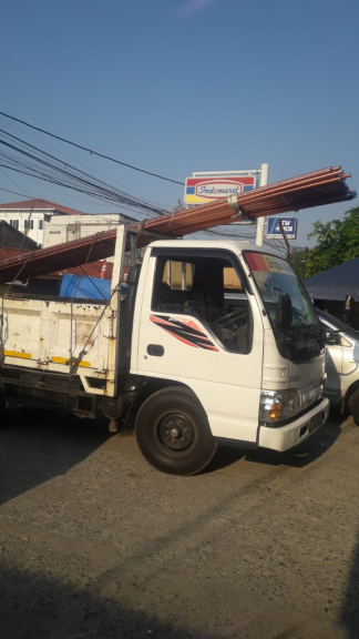 Jasa logistik truk cde bak