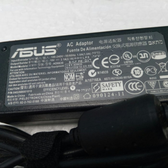 Adaptor Original ASUS AD6630 19Volt 2,1Amp