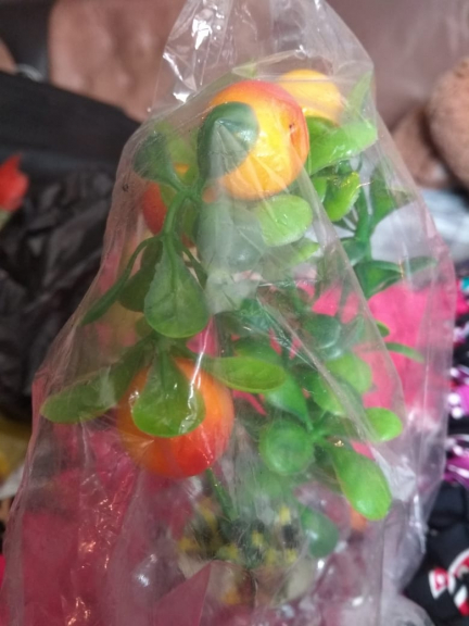 Bunga Hias Mini Rose Merah