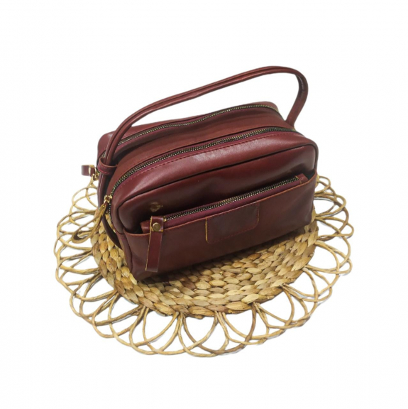 Tas wanita Kulit Asli model Aluna Handbags Kulit sapi Sukaregang Garut