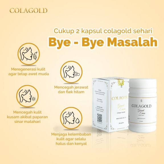 Colagold tablet Pemutih