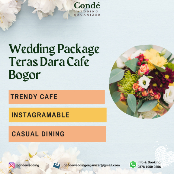 Wedding Package Teras Dara Cafe Bogor