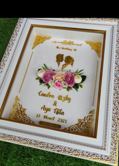 Mahar pernikahan tiga dimensi