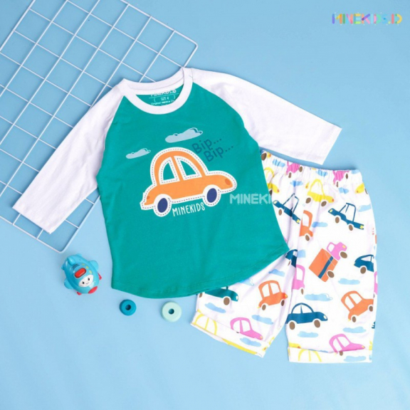 Kaos Raglan Set by Minekids