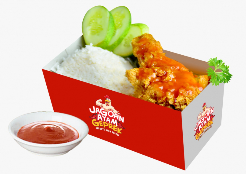 Nasi Ayam Geprek For Kids