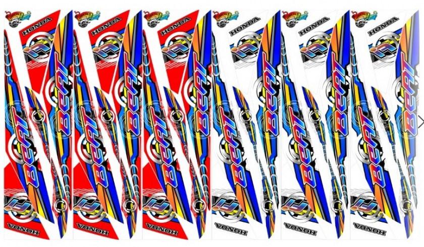 striping variasi/decal motor