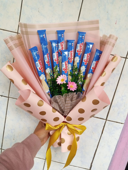 Buket coklat 