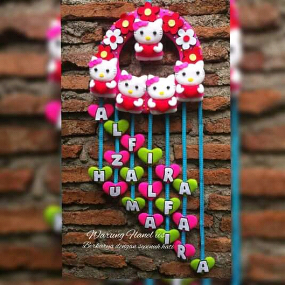 Gantungan pintu Flanel