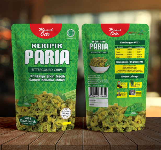 Keripik Paria Mamah Octo