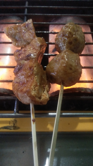 bakso goreng dan bakso bakar