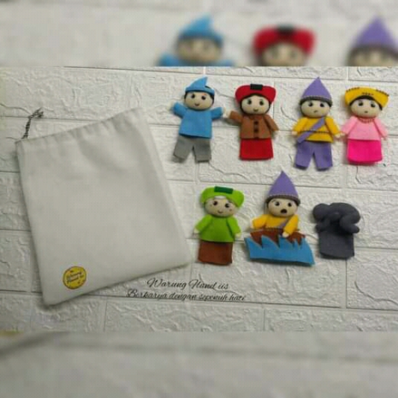 Boneka Jari Seri Malin Kundang