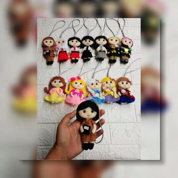 Boneka Gantungan tas 