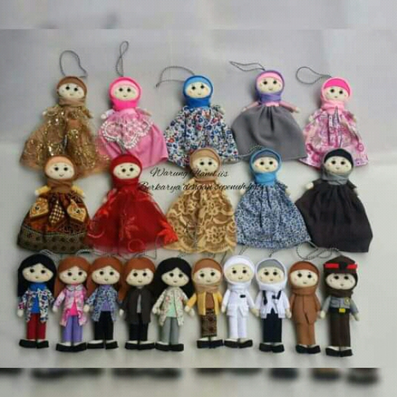 Boneka Gantungan tas profesi