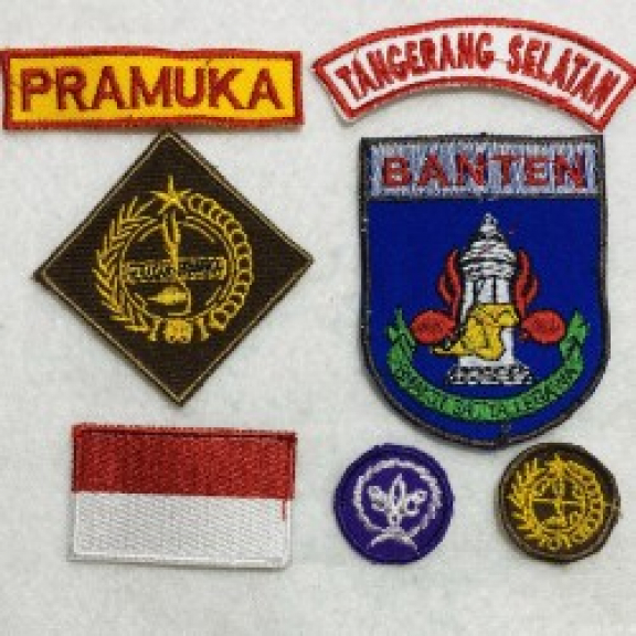 BADGE SERAGAM PRAMUKA MBR