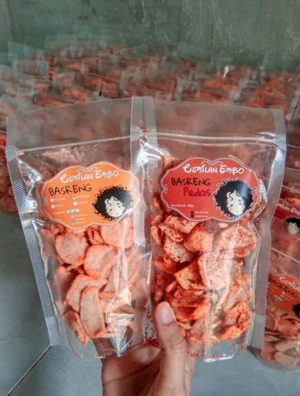 Basreng Pedas Daun Jeruk