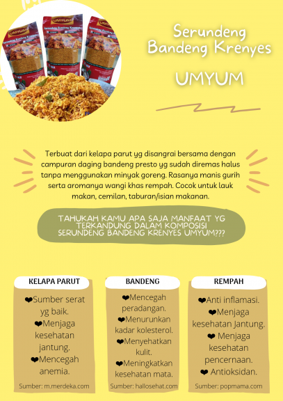 Serundeng Bandeng Krenyes