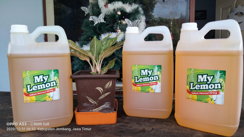 Sabun cuci piring My Lemon 5 ltr. 