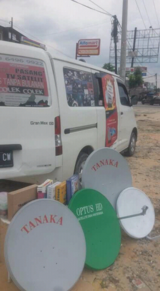 Jasa pasang dan maintain parabola/ antena digital dan cctv