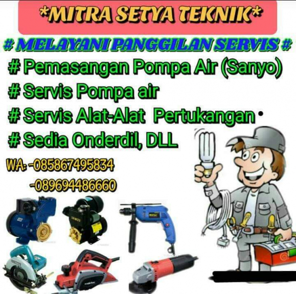 servise alat2 rumah tangga