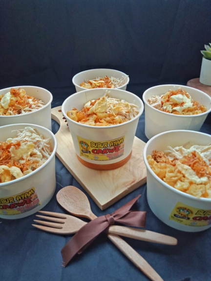 Bubur ayam cakwe