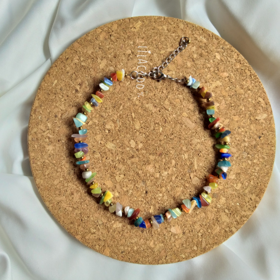 Mystique Stone Choker (Choker Manik Batu Handmade)