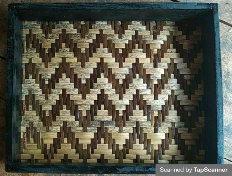 Nampan/tatakan bambu