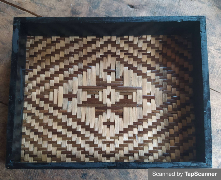 Nampan/tatakan bambu