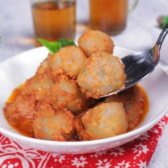 Baso goreng dan cilok