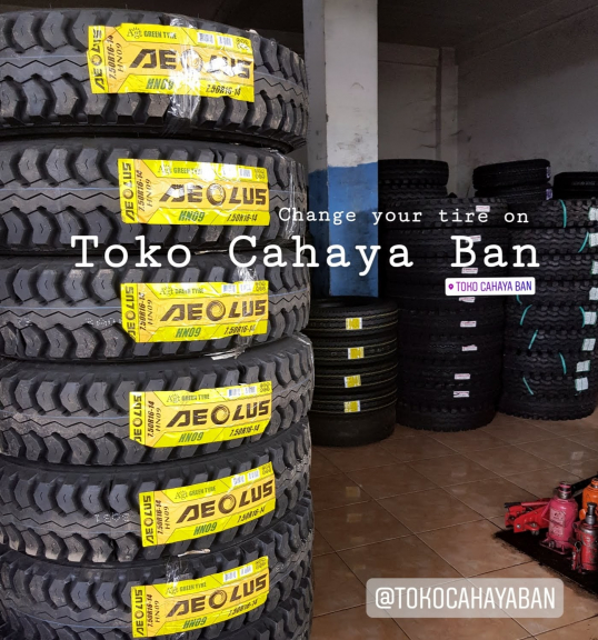 Ban Truk Merk Aeolus 09 Ukuran 7.50-16