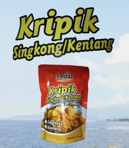 Mpok Ain - Kripik Kentang Singkong