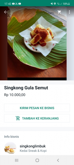 Singkong Mbak Limbuk