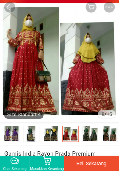 Gamis Viral Rayon Viscose