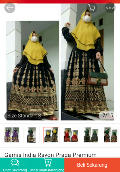 Gamis Viral Rayon Viscose
