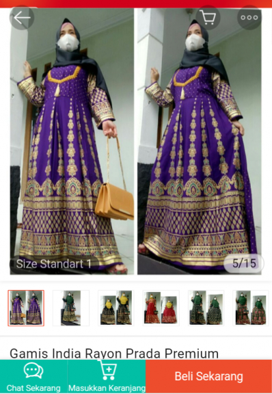 Gamis Viral Rayon Viscose